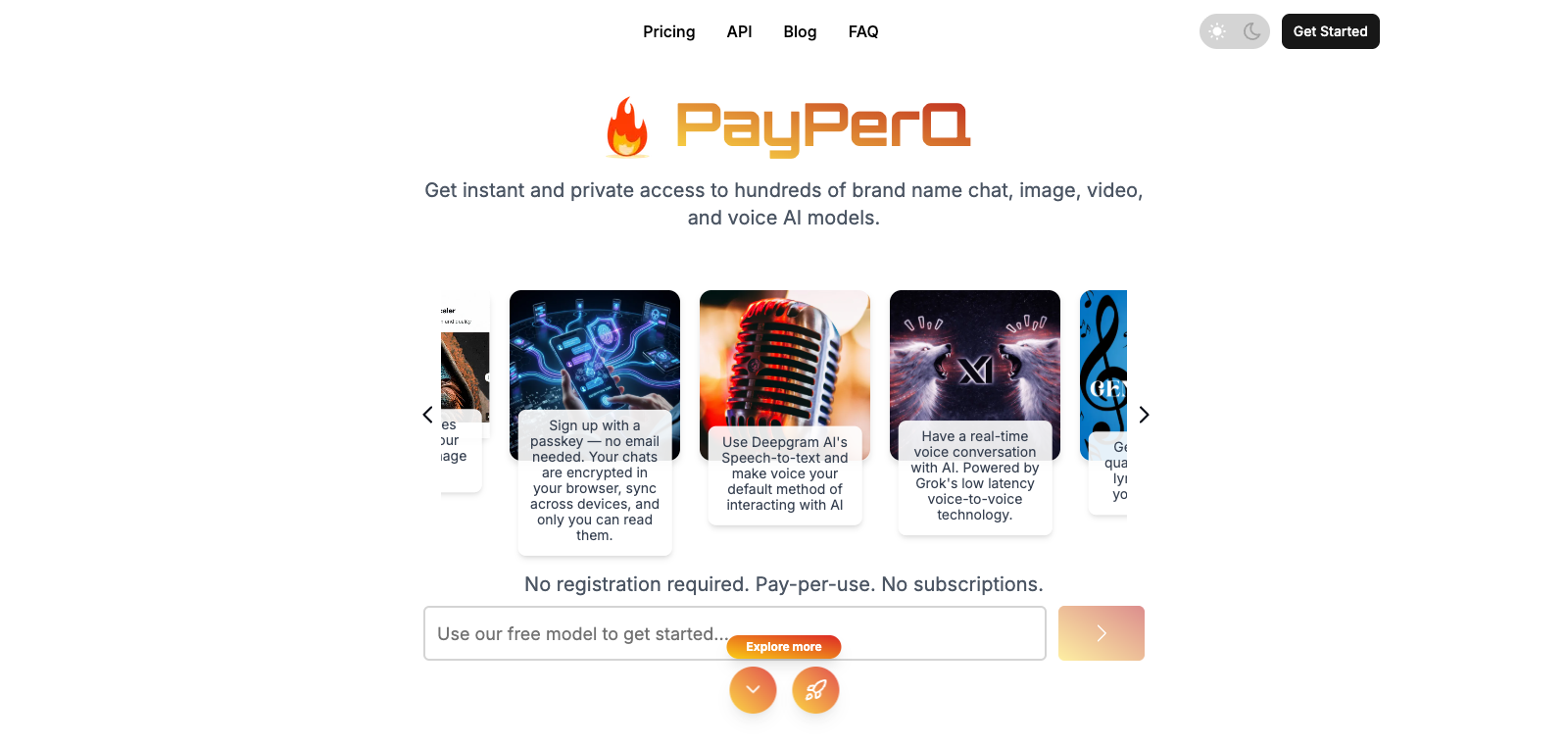 ppq.ai homepage preview