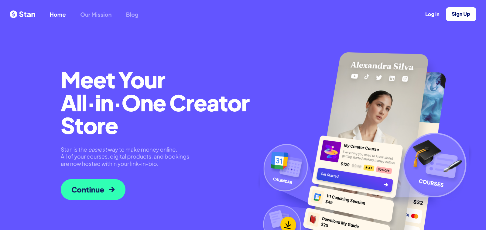 Sahasra homepage preview