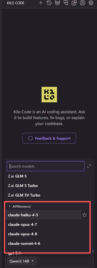 Model picker