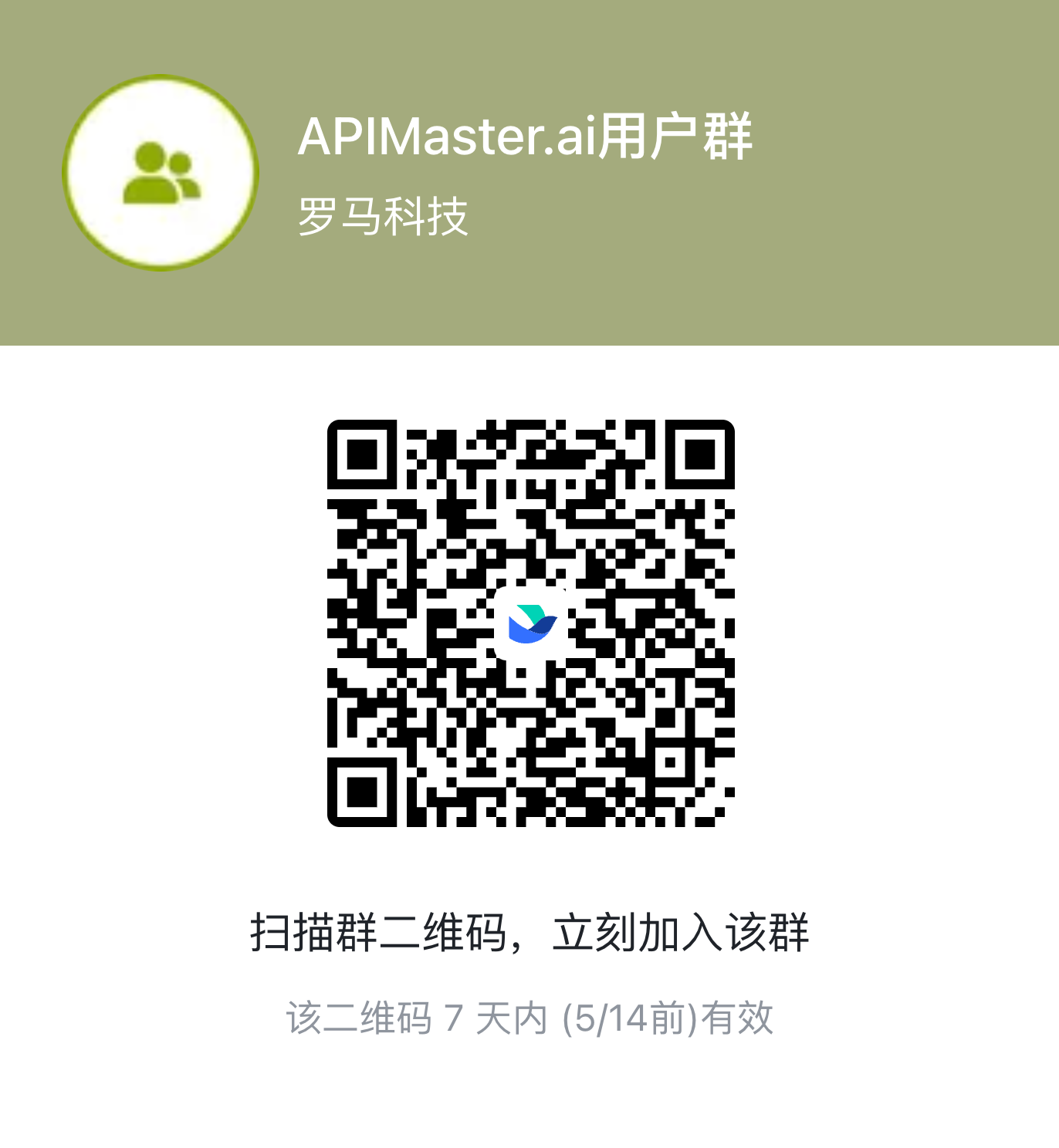 Feishu group QR code